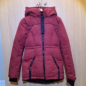 Maroon winter jacket
